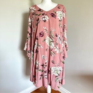 ALWAYS INDIGO pink dress